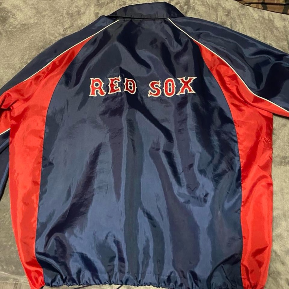 Vintage Boston Red Sox Coach Jacket Windbreaker